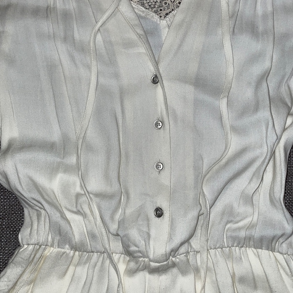 *NWOT* Urban Outfitters Somedays Lovin short sleeve romper - Picture 5 of 9
